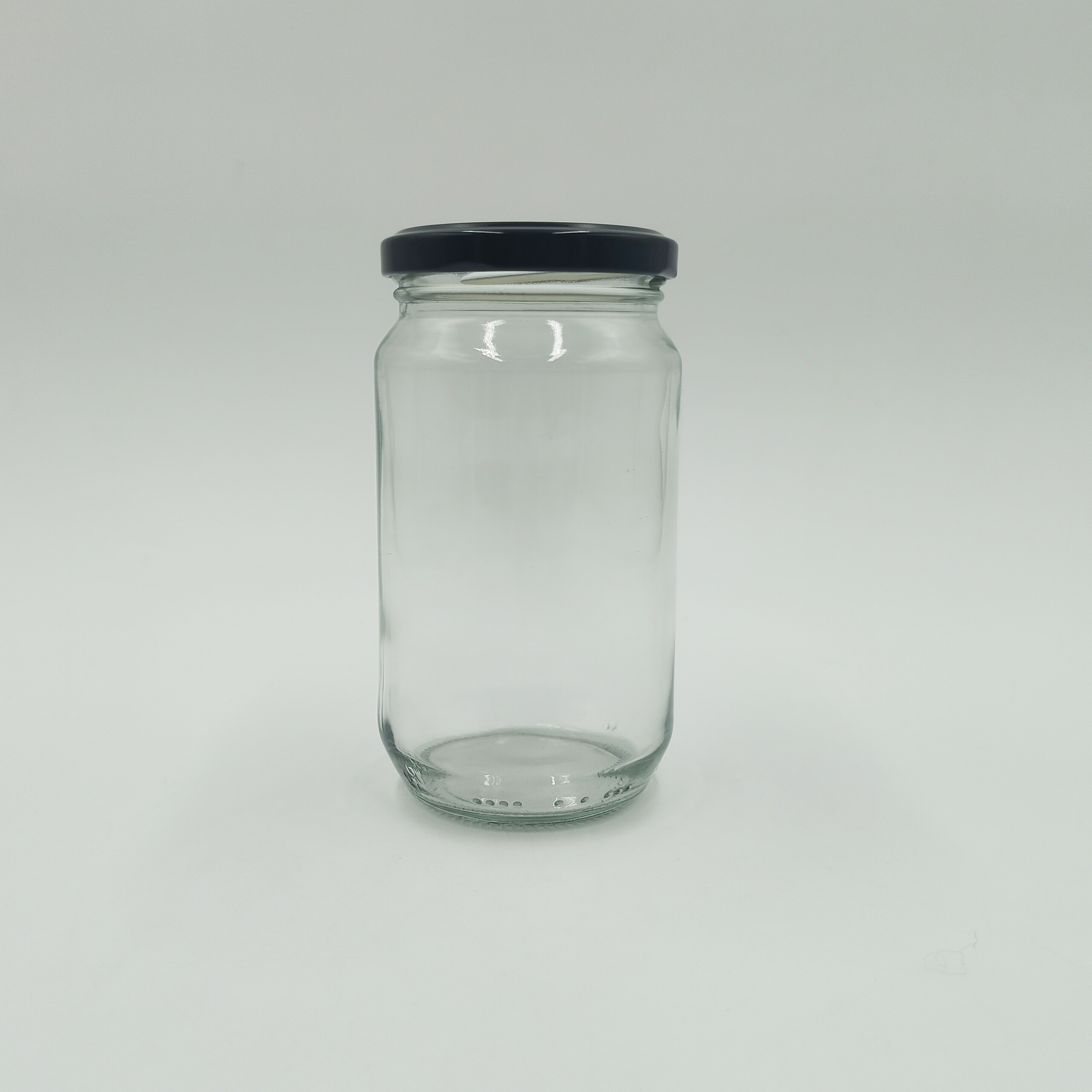 450ml jar with 63mm Lug Cap - Black