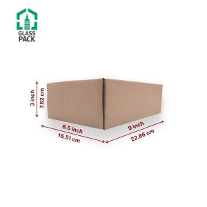 Courier Boxes 6 (9x6.5x3 inches )