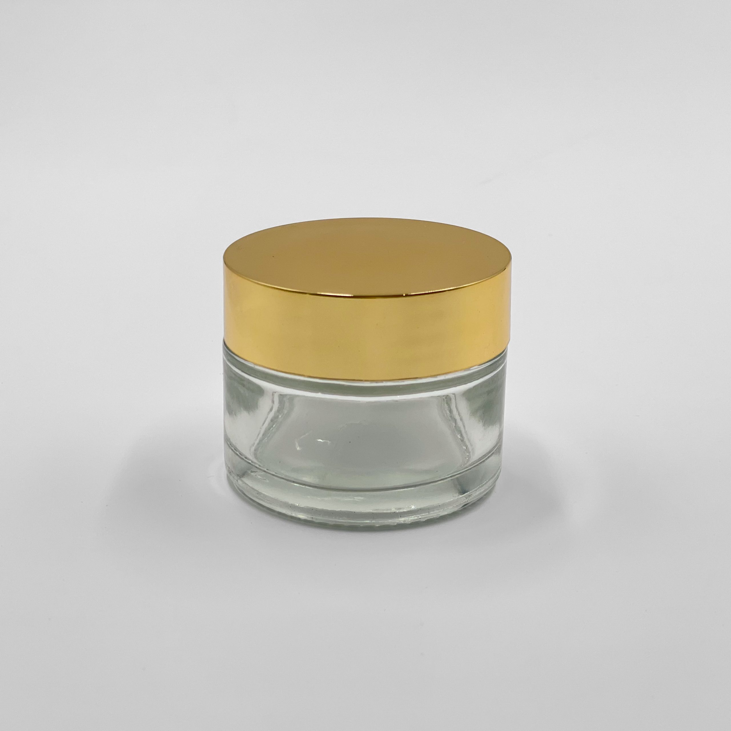 50gm Cosmetic jar with Gold cap