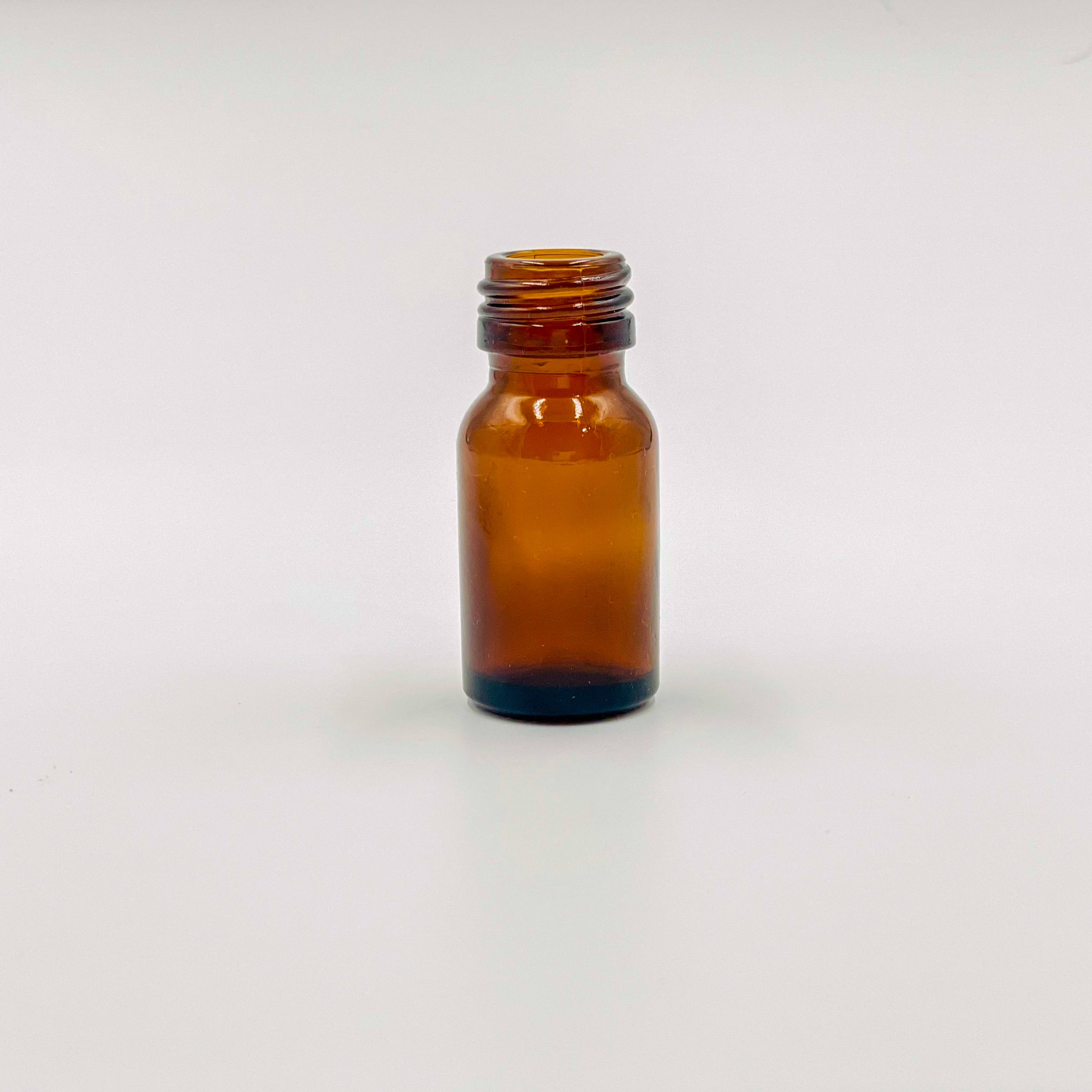 15ml Amber Glass (G4) with ROPP - Gold Cap - Image 3