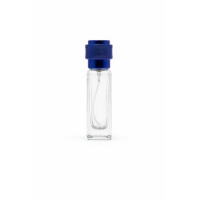 20ml Square Perfume Glass Bottle – Selection Cap - Blue