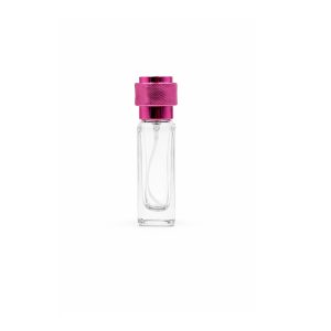 20ml Square Perfume Glass Bottle – Selection Cap - Pink