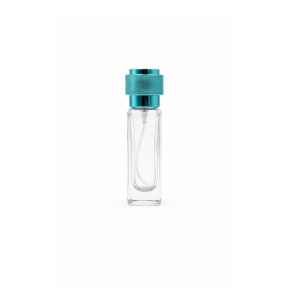 20ml Square Perfume Glass Bottle – Selection Cap - Royal Green