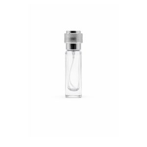 20ml Square Perfume Glass Bottle – Selection Cap - Silver