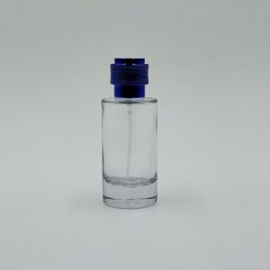 50ml Round Perfume Bottle – Selection Cap – Blue