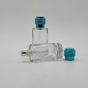 50ml Round Perfume Bottle – Selection Cap – Royal Green