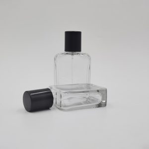 50ml Square Spl Perfume Bottle – Jio Cap – Black