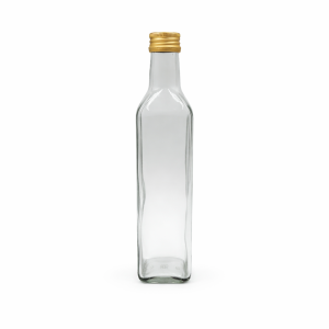 500ml Marasca Clear Glass Bottle ith 31.5x18mm Ropp Caps