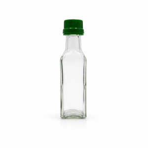 100ml Marasca Bottle with 25mm Dual Locking Cap - Green