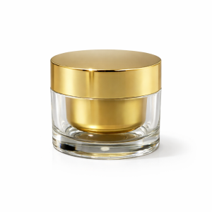 50g Dounle Wall Acrylic Jar - Gold