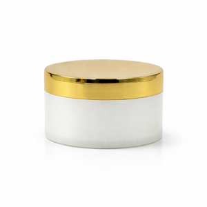 100g Wide PP Jar with Gold Cap