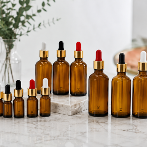Amber Dropper Bottle