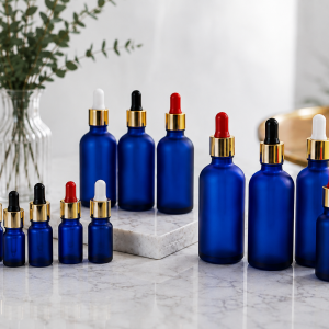 Blue Dropper Bottle