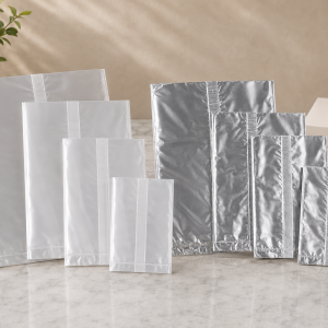Center Seal Pouch Clear & Metallic 25gm/50gm/100gm/250gm/500gm/01KG